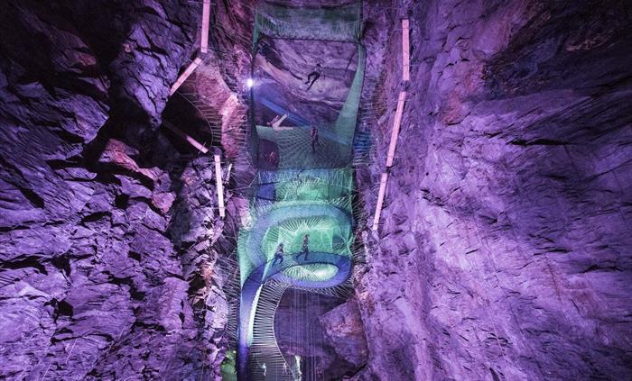 The stunning setting for Bounce Below